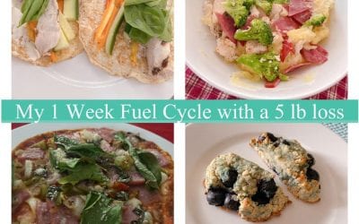 How I lost 5 lbs on a 1 week Fuel Cycle!