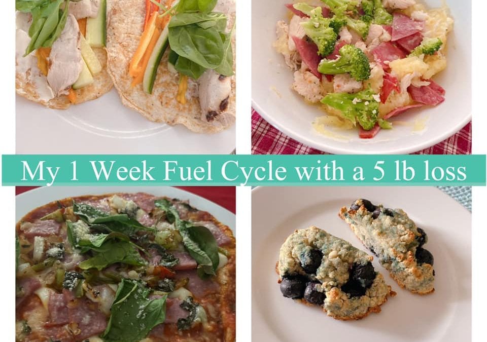 How I lost 5 lbs on a 1 week Fuel Cycle!