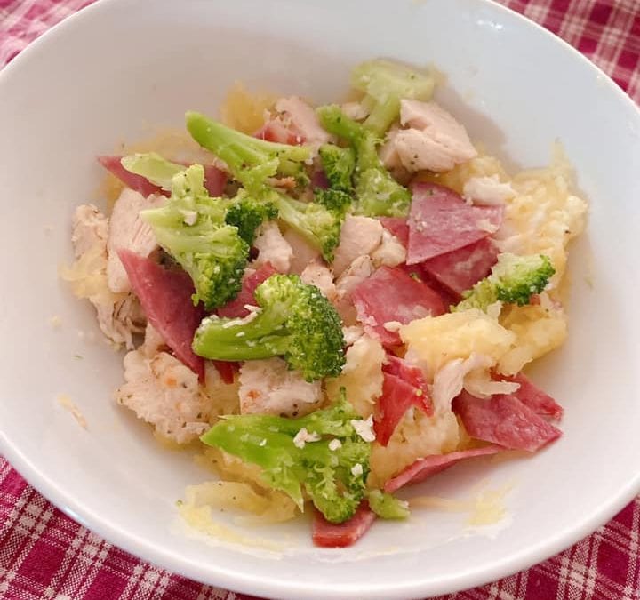 Low- Carb Chicken Carbonara (THM S, THM FP)