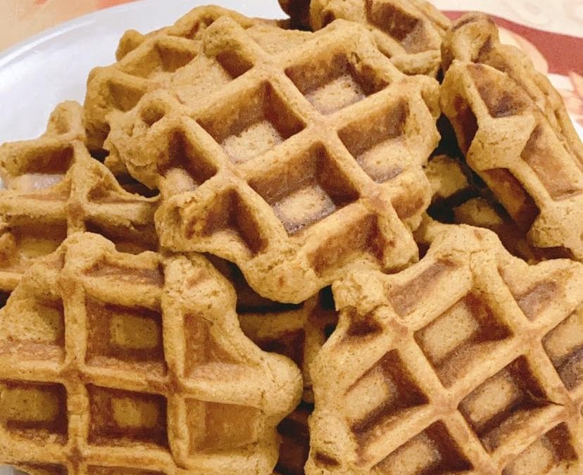 Pumpkin Waffles (THM E or S)